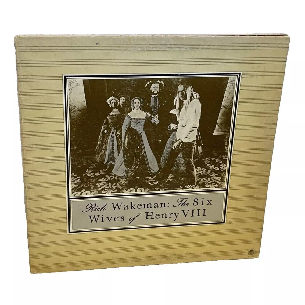 Rick Wakeman The Six Wives Of Henry VIII (Vinyl, 1974) A&M SP 4361 VG LP Record